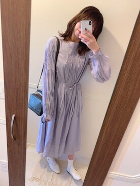 uichan❁⃘*.ﾟさん（レディース・162cm）の春コーディネート