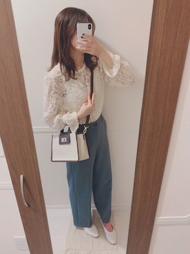 uichan❁⃘*.ﾟさん（レディース・162cm）の春コーディネート