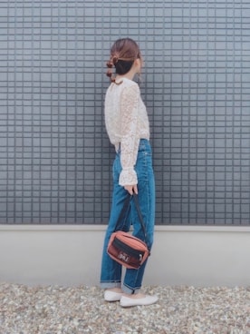 uichan❁⃘*.ﾟさん（レディース・162cm）の春コーディネート