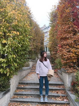 「Czech」｜ʏᴜɴᴄʜɪɴ ᴄʜᴏᴜさん（レディース・158cm）の秋コーディネート