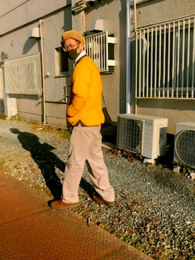 「DRKSHDW（ダークシャドウ）のアイテム（その他）」を使った、modさん（メンズ・173cm）の冬コーディネート