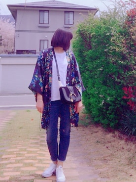 Sakuさん（レディース・163cm）の春コーディネート