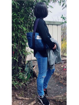 Sakuさん（レディース・163cm）の春コーディネート