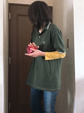 「PRADA（プラダ）のアイテム（財布/小物）」を使った、Sakuさん（レディース・163cm）の春コーディネート