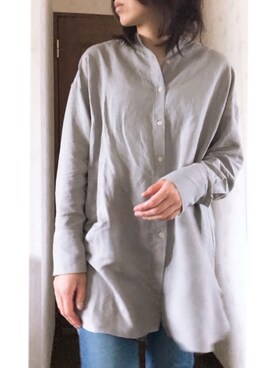 「Ungrid（アングリッド）のハイウエストストスリ（デニムパンツ）」を使った、Sakuさん（レディース・163cm）の夏コーディネート