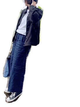 「Marc by Marc Jacobs（マークバイマークジェイコブス）のアイテム（ネックレス）」を使った、Sakuさん（レディース・164cm）の春コーディネート