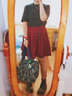 「seeds（シーズ）のアイテム」を使った、GGGG-uiさん（レディース・155cm）の秋コーディネート