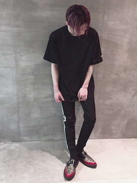 「Saint Laurent（サンローラン）のアイテム（その他）」を使った、sssさん（メンズ・173cm）の夏コーディネート