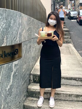 「working style」｜Sabrina Wongさん（レディース・159cm）の秋コーディネート