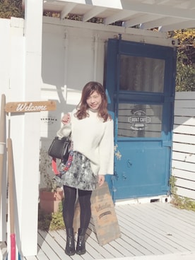 「Chesty（チェスティー）のアイテム（パンツ）」を使った、____ichi____さん（レディース・160cm）の冬コーディネート