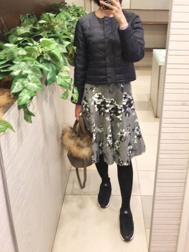 ダウンジャケット コートを使った Muji Labo の人気ファッションコーディネート Wear