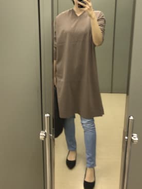 「NETSTAR（ネットスター）のアイテム（ワンピース/ドレス）」を使った、yuukiさん（レディース・170cm）の秋コーディネート