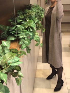 「NETSTAR（ネットスター）のアイテム（ワンピース/ドレス）」を使った、yuukiさん（レディース・170cm）の秋コーディネート