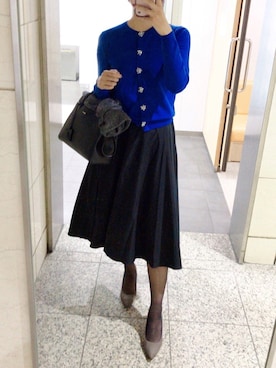 「Chesty（チェスティー）のアイテム（トップス）」を使った、yuukiさん（レディース・170cm）の秋コーディネート