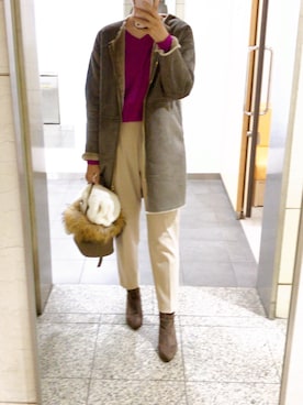 yuukiさん（レディース・170cm）の冬コーディネート