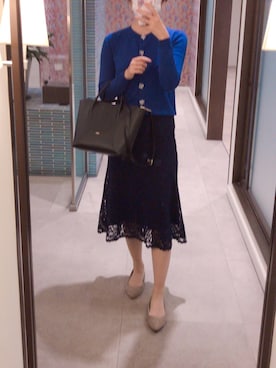 「Chesty（チェスティー）のアイテム（トップス）」を使った、yuukiさん（レディース・170cm）の秋コーディネート