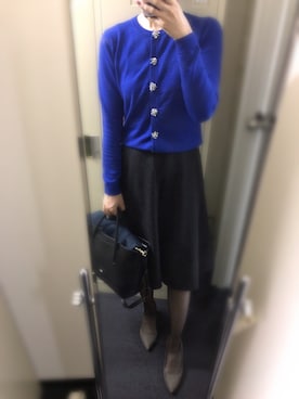 「Chesty（チェスティー）のアイテム（トップス）」を使った、yuukiさん（レディース・170cm）の秋コーディネート