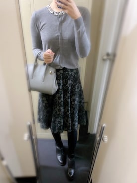 「Chesty（チェスティー）のアイテム（トップス）」を使った、yuukiさん（レディース・170cm）の冬コーディネート