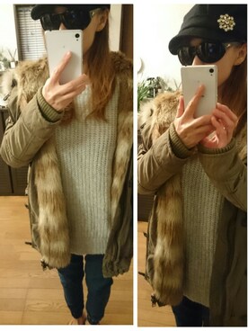 ღ✧mizzunnn✧ღさん（レディース・159cm）の冬コーディネート