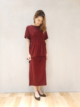 SHOKOさん（レディース・164cm）の秋コーディネート