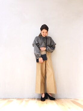 SHOKOさん（レディース・164cm）の秋コーディネート