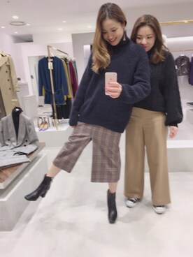 SHOKOさん(レディース・164cm)の秋コーディネート