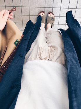 「BRADY」｜「アイテム（アナログ腕時計）」を使った、Akiiiiiさん（レディース・170cm）の春コーディネート