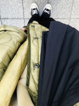 「BAG'n'NOUN」｜「アイテム（ジャケット/アウター）」を使った、Akiiiiiさん（レディース・170cm）の冬コーディネート