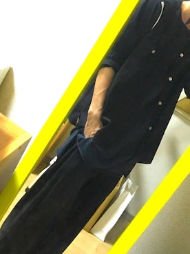 「Azuma.（アズマ）のアイテム（トップス）」を使った、kさん（メンズ・170cm）の秋コーディネート