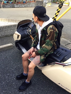 「M65」｜Chuuuさん（メンズ・171cm）の春コーディネート