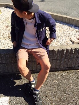 「M65」｜Chuuuさん（メンズ・171cm）の春コーディネート