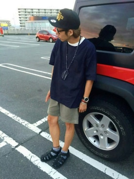 Chuuuさん（メンズ・171cm）の夏コーディネート