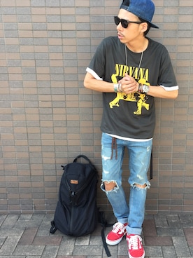 Chuuuさん（メンズ・171cm）の夏コーディネート