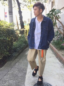 「wearhalloween2017」｜「アイテム（ジャケット/アウター）」を使った、Chuuuさん（メンズ・171cm）の秋コーディネート