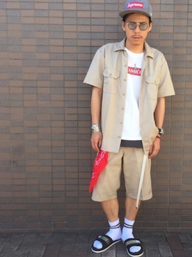 Chuuuさん(メンズ・171cm)の夏コーディネート