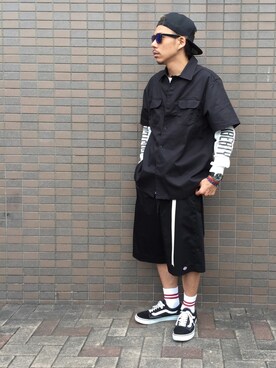 Chuuuさん（メンズ・171cm）の夏コーディネート