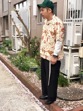 Chuuuさん（メンズ・171cm）の夏コーディネート