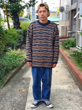 「コーデュロイキャップ」｜Chuuuさん（メンズ・171cm）の秋コーディネート