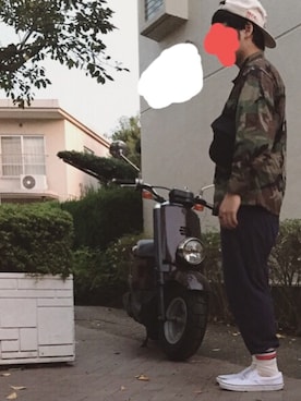 「IL BISONTE（イルビゾンテ）のアイテム（リング）」を使った、ぎんさん（メンズ・168cm）の秋コーディネート