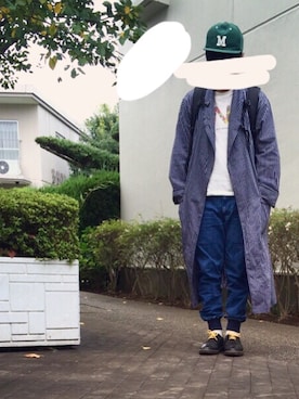 「革靴」｜「アイテム（Tシャツ/カットソー）」を使った、ぎんさん（メンズ・168cm）の夏コーディネート