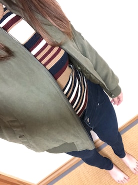 「Luz Llena（ラズレナ）のアイテム」を使った、maさん（レディース・156cm）の冬コーディネート