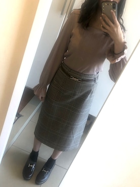 「アプレジュール」｜「アイテム（パンプス）」を使った、Yさん（レディース・164cm）の秋コーディネート