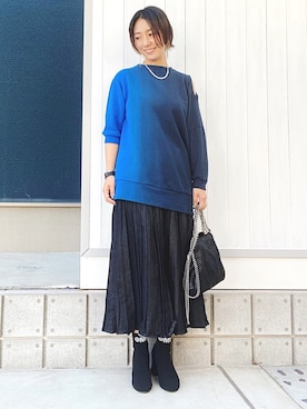 「Losau（ロサウ）のアイテム」を使った、YYYYYSさん（レディース・165cm）の秋コーディネート