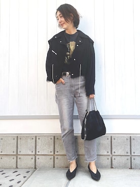「TOGA PULLA（トーガ　プルラ）のアイテム（ジャケット/アウター）」を使った、YYYYYSさん（レディース・165cm）の秋コーディネート