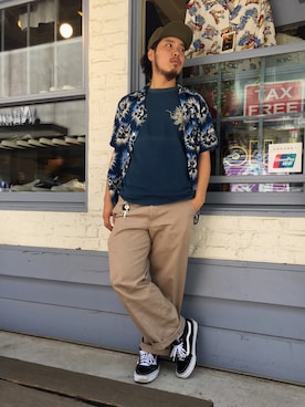 Ryuji Abeさん（メンズ・176cm）の夏コーディネート