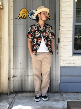 Ryuji Abeさん（メンズ・176cm）の夏コーディネート