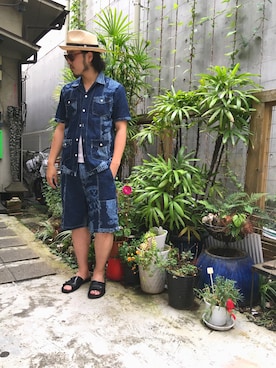 Ryuji Abeさん（メンズ・176cm）の夏コーディネート