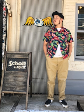 Ryuji Abeさん（メンズ・176cm）の夏コーディネート