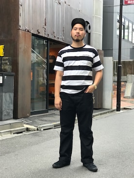 Ryuji Abeさん（メンズ・176cm）の夏コーディネート