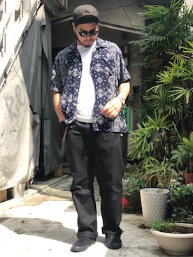 Ryuji Abeさん（メンズ・176cm）の夏コーディネート